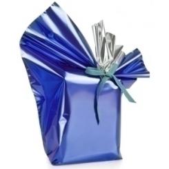 Colibri Papel De Regalo Bobina Colibri 30 Cm X 30 M Simple Azul Metalizado