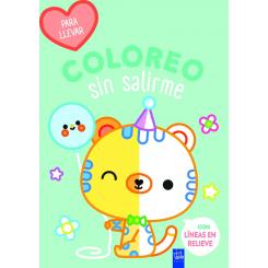 Coloreo sin salirme-Para llevar. Tigre ( Ed. YOYO)