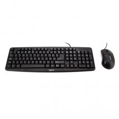 iggual COM-CK-BASIC teclado USB QWERTY Español Negro