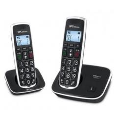 SPC Comfort Kaiser Duo Teléfono Negro 7609N