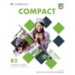 Compact first student`s book without answers english for spanish speakers CAMBRIDGE
