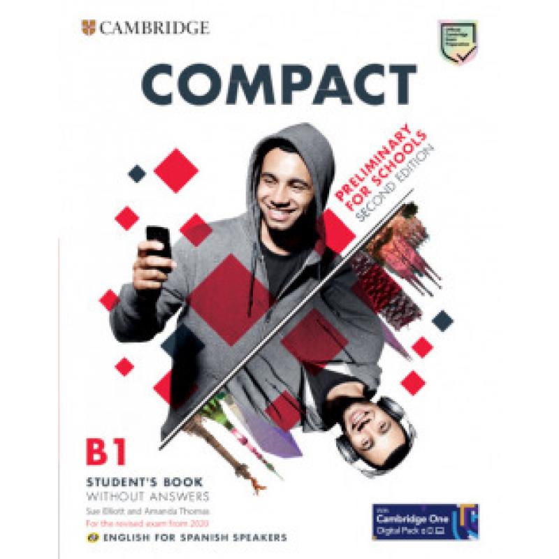 compact-preliminary-for-schools-second-edition-english-for-spanish-speakers-students-book-without-answers-with-digital-pack-cambridge