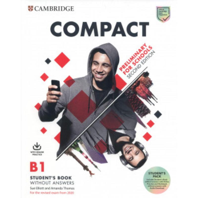compact-preliminary-for-schools-second-edition-students-book-without-answers-with-online-practice-and-workbook-without-answers-with-audio-download-cambridge