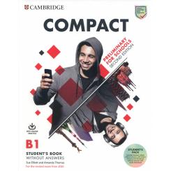 Compact Preliminary For Schools Second Edition. Student'S Book Without Answers With Online Practice And Workbook Without Answers With Audio Download, Ed. CAMBRIDGE