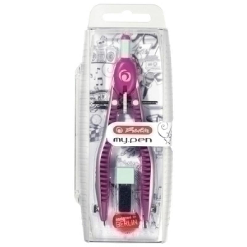 compas-herlitz-mypen-con-bigotera-menta-purpura