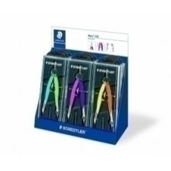 Compas Staedtler Mars 556 Neon Bigotera Expositor De 9