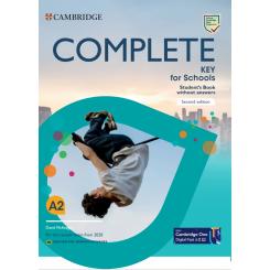 Complete Key For Schools English For Spanish Speakers Second Edition Student'S Pack Updated (Student'S Book Without Answers And Workbook Without Answers), Ed. CAMBRIDGE