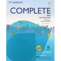 Complete Key For Schools Workbook Without Key With Download Audio Second Edition, Ed. CAMBRIDGE