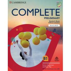 Complete Preliminary (B1).(Student´S Book Without Answers), Ed. CAMBRIDGE