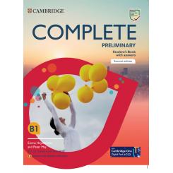 Complete Preliminary Second Edition English For Spanish Speakers Student'S Book With Answers With Digital Pack, Ed. CAMBRIDGE