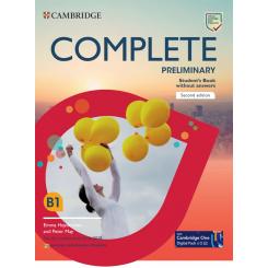 Complete Preliminary Second Edition English For Spanish Speakers Student'S Book Without Answers With Digital Pack, Ed. CAMBRIDGE
