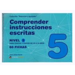 Comprender instrucciones escritas - nivel 5, de Jesús Jarque García (Ed. Gesfomedia)