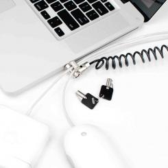 Compulocks CL15C cable antirrobo Negro, Acero inoxidable