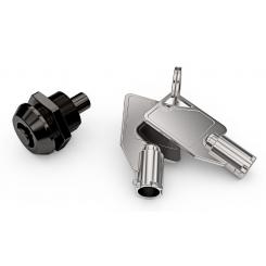 Compulocks CLYKAB25 cable antirrobo Plata, Negro