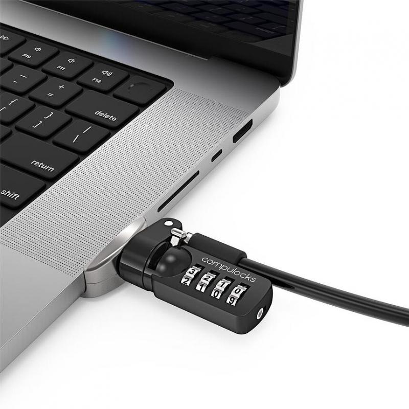 compulocks-mbpr16ldg02cl-cable-antirrobo-negro-plata