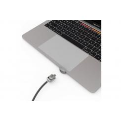 Compulocks UNVMBPRLDG01KL cable antirrobo Negro, Plata