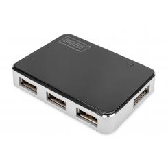 Digitus Concentrador USB 2.0 de 4 puertos