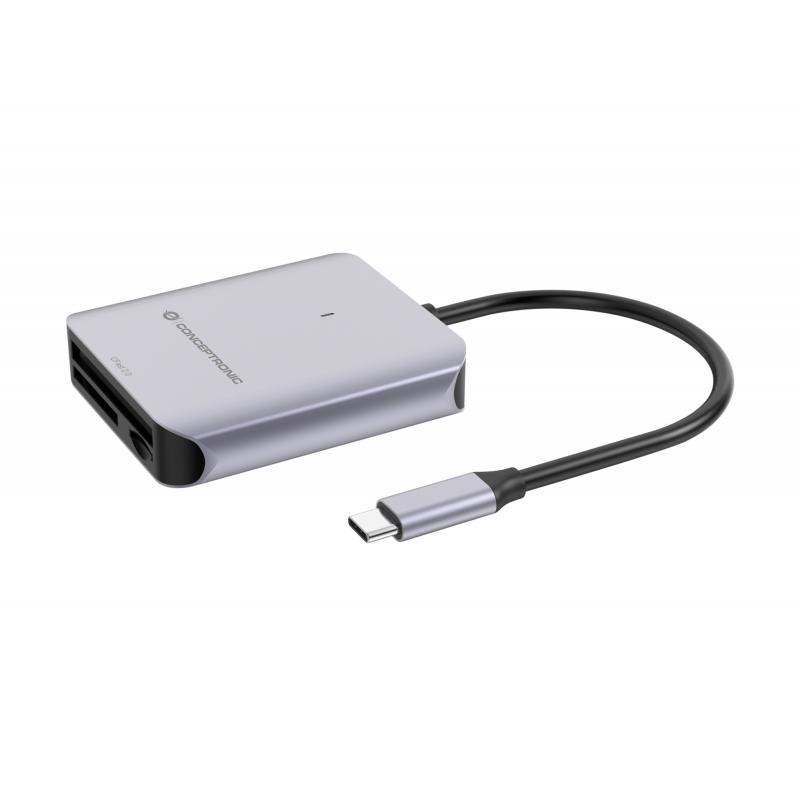 conceptronic-bian09g-lector-de-tarjeta-usb-32-gen-2-type-c-gris