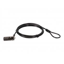 Conceptronic CUSTODIO01BN cable antirrobo Negro 1,8 m