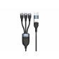 conceptronic-etta06b15-cable-usb-usb-20-15-m-usb-c-usb-c-micro-usb-b-lightning-negro