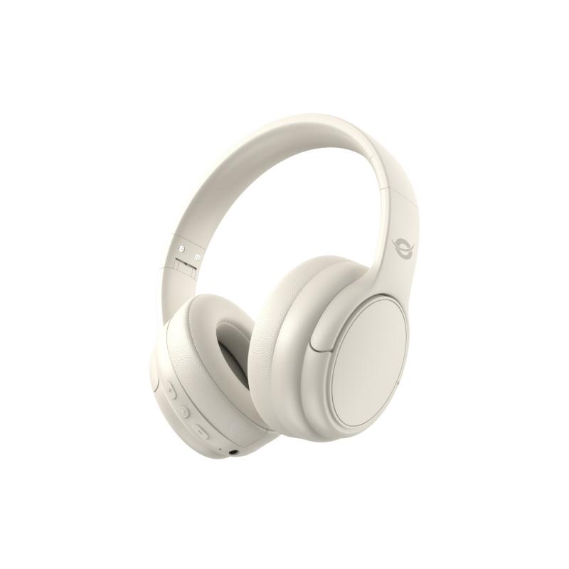 conceptronic-parris03c-auricular-y-casco-auriculares-inalambrico-y-alambrico-diadema-musica-bluetooth-crema-de-color