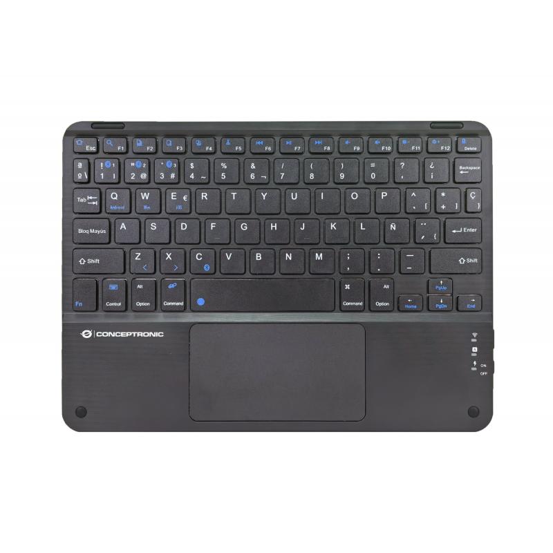conceptronic-tobin01bes-teclado-universal-bluetooth-qwerty-espanol-negro