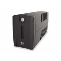 Conceptronic ZEUS07E sistema de alimentación ininterrumpida (UPS) Línea interactiva 1 kVA 600 W 4 salidas AC