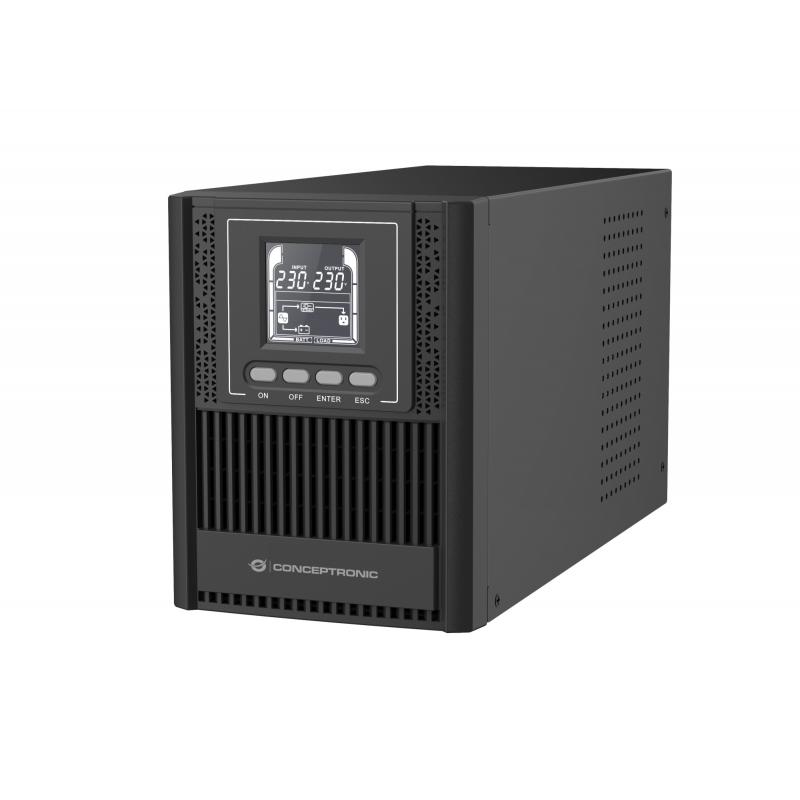 conceptronic-zeus52e1k-sistema-de-alimentacion-ininterrumpida-ups-doble-conversion-en-linea-1-kva-900-w-4-salidas-ac
