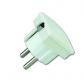 Conector Schuko Macho TT lateral con espiga de 4.8mm de diametro 16A