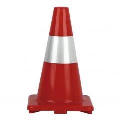 Cono Señalizacion Rojo-Blanco 50Cm
