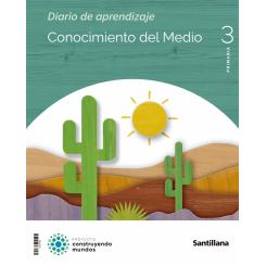 Conocimiento Del Medio 3ºprimaria. Mochila Ligera. Construyendo Mundos 2022, Ed. SANTILLANA