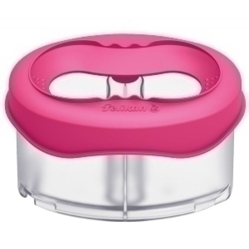 contenedor-de-agua-pelikan-antivuelco-rosa