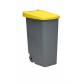 Contenedor Eco 110 L Cerrado Tapa Amarillo