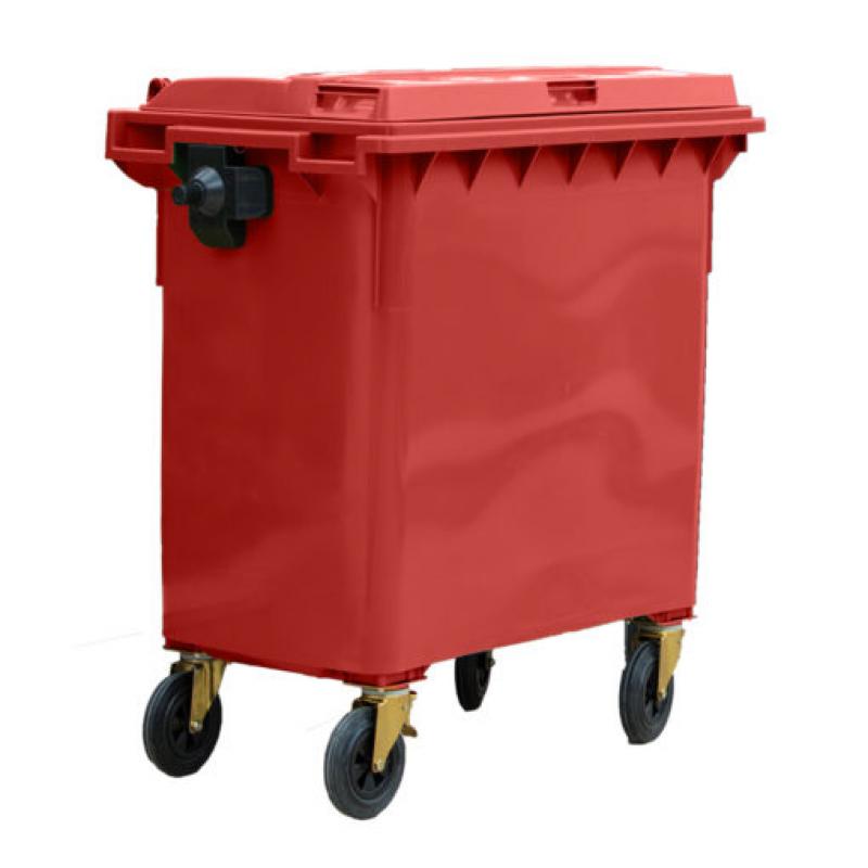 Contenedor Industrial 800L Rojo