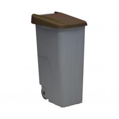 Contenedor Reciclaje 110L Marron