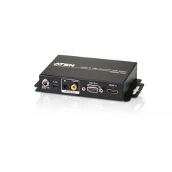ATEN Conversor de HDMI a VGA/Audio con escalador