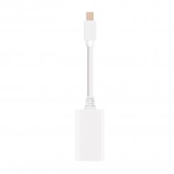 Nanocable CONVERSOR MINI DP A HDMI MINI DP/M-HDMI/H BLANCO 15 CM
