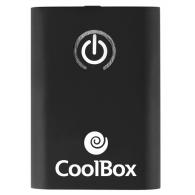 CoolBox COO-BTALINK transmisor de audio inalámbrico 3,5 mm 15 m Negro