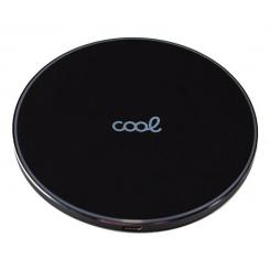 COOL 8434847036533 cargador de dispositivo móvil Smartphone Negro USB Cargador inalámbrico Carga rápida Interior
