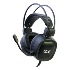 COOL 8434847045825 auricular y casco Auriculares Alámbrico Diadema Juego Negro