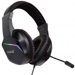 COOL 8434847070728 auricular y casco Auriculares Alámbrico Diadema Juego Negro