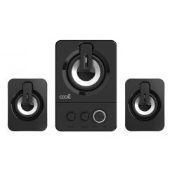 COOL 8434847070933 conjunto de altavoces 11 W PC/ordenador portátil Negro 2.1 canales 6 W
