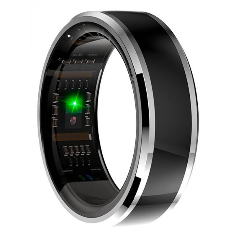 cool-8434847073798-rastreador-de-actividad-no-anillo-inteligente-rastreador-de-actividad-negro-plata