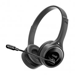 COOL Accesorios COOL Office Auriculares Inalámbrico y alámbrico Diadema Oficina/Centro de llamadas Bluetooth Negro