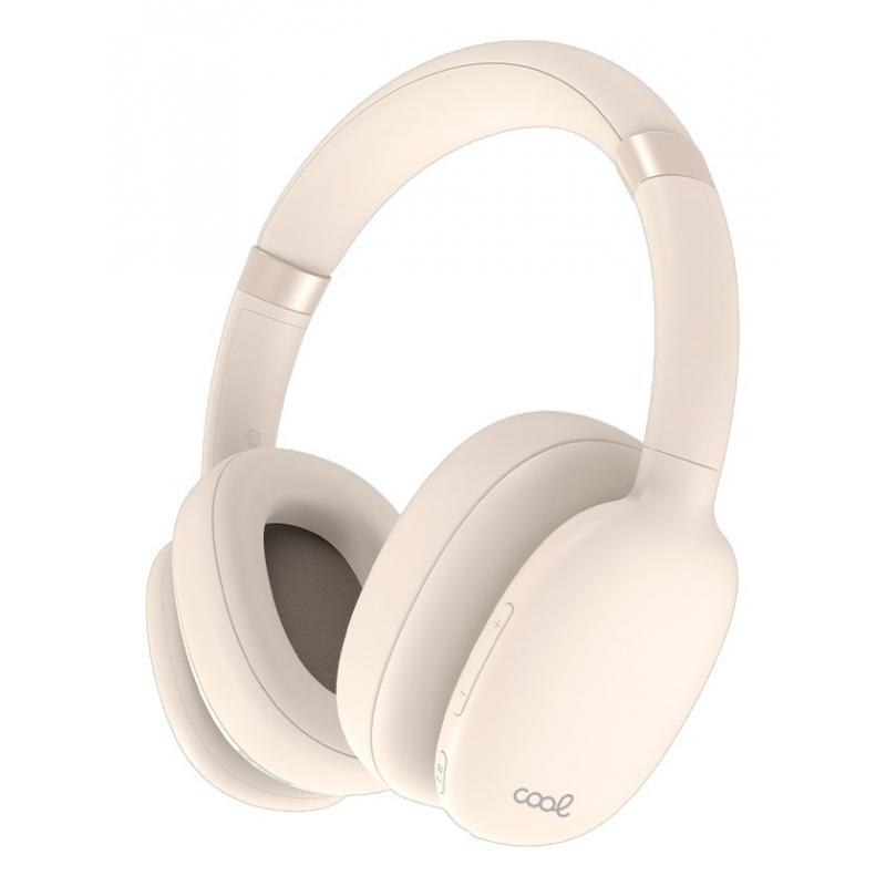 cool-accesorios-cool-roller-auriculares-inalambrico-diadema-llamadas-musica-usb-tipo-c-bluetooth-beige