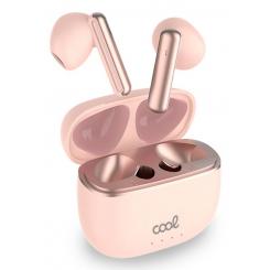 COOL Accesorios Gen Auriculares Inalámbrico y alámbrico Dentro de oído Llamadas/Música USB Tipo C Bluetooth Rosa