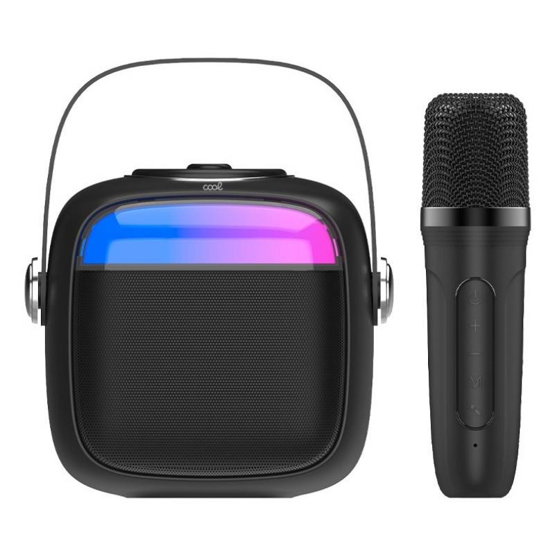 cool-accesorios-mini-karaoke-altavoz-monofonico-portatil-negro-6-w