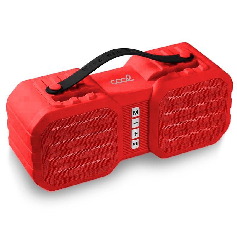 cool-accesorios-soho-altavoz-portatil-estereo-rojo-8-w