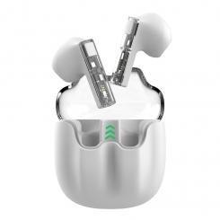 COOL Accesorios Vision Auriculares Inalámbrico Dentro de oído Llamadas/Música USB Tipo C Bluetooth Blanco