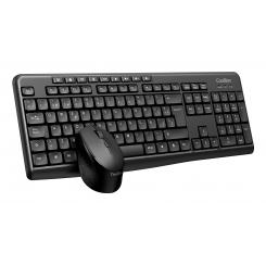 CoolBox COO-KTR-03W teclado Ratón incluido Hogar / Oficina RF inalámbrico QWERTY Español Negro